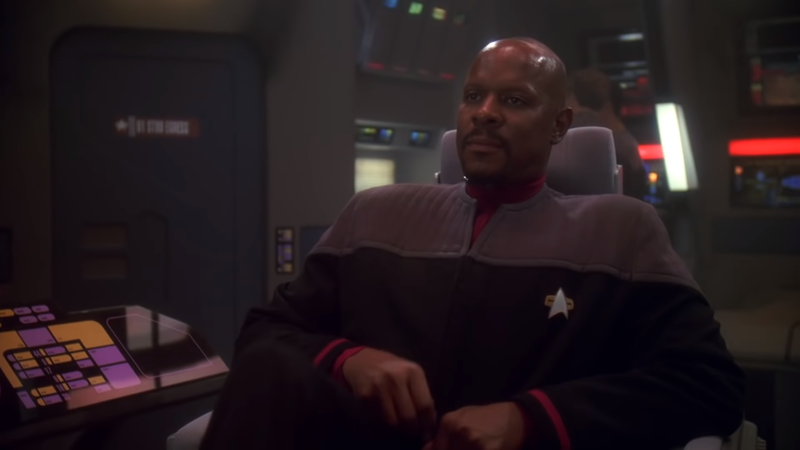 Sisko takes command of the Defiant.